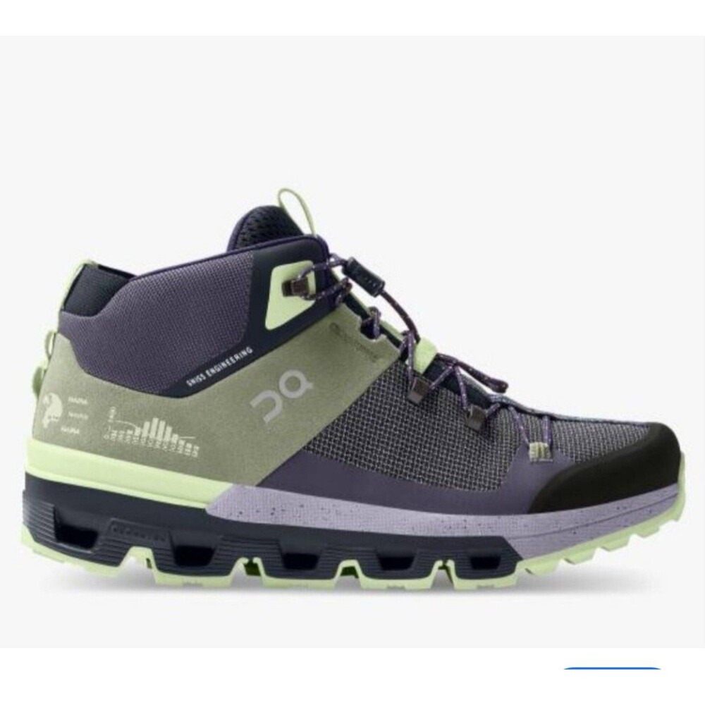 On Cloudtrax Reseda Lavender Womens Shoes Hiking Trekking Waterproof US size 7.5